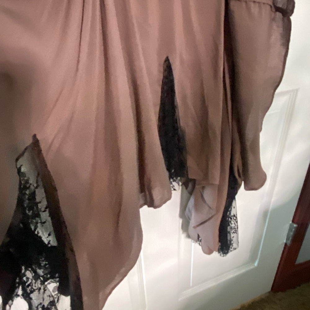 ANGL Brown & Black Tunic Size Medium - Picture 3 of 11